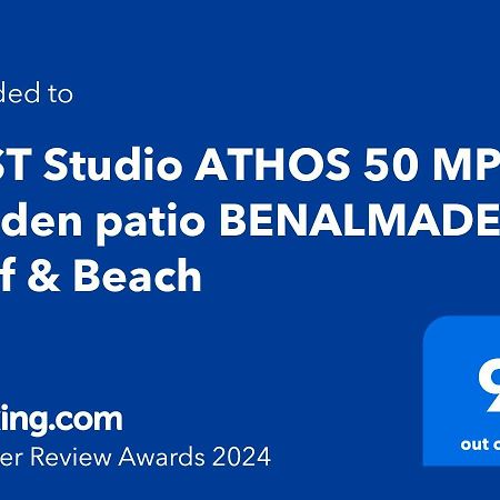 Deluxe Studio Athos 50 Mp Garden Patio Benalmadena Golf & Beach Bagian luar foto